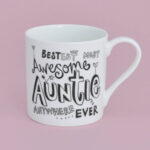 AUNT -Boys-Mugs-Men-Women-Concert-Letters-Coffee-Mug-Casual