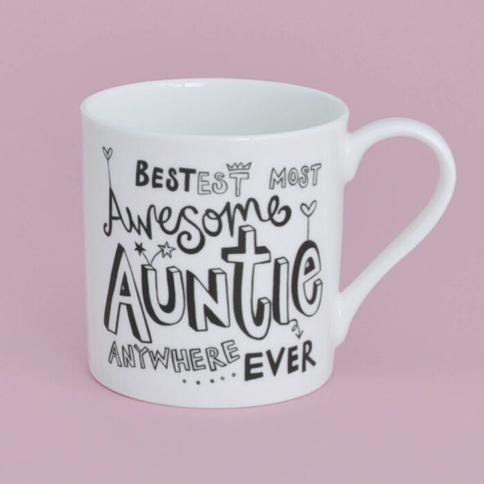 AUNT -Boys-Mugs-Men-Women-Concert-Letters-Coffee-Mug-Casual