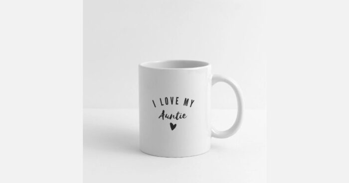 AUNT -Boys-Mugs-Men-Women-Concert-Letters-Coffee-Mug-Casual
