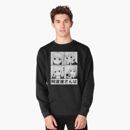 ANIME Boys Sweatshirt – Unisex Casual Concert Pullover for Men & Women with Letter Print