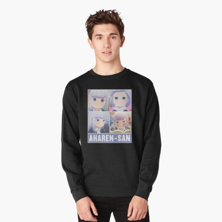ANIME Boys Sweatshirt – Unisex Casual Concert Pullover for Men & Women with Letter Print