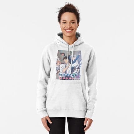 ANIME Boys hoodie – Unisex Casual Concert Pullover for Men & Women with Letter Print