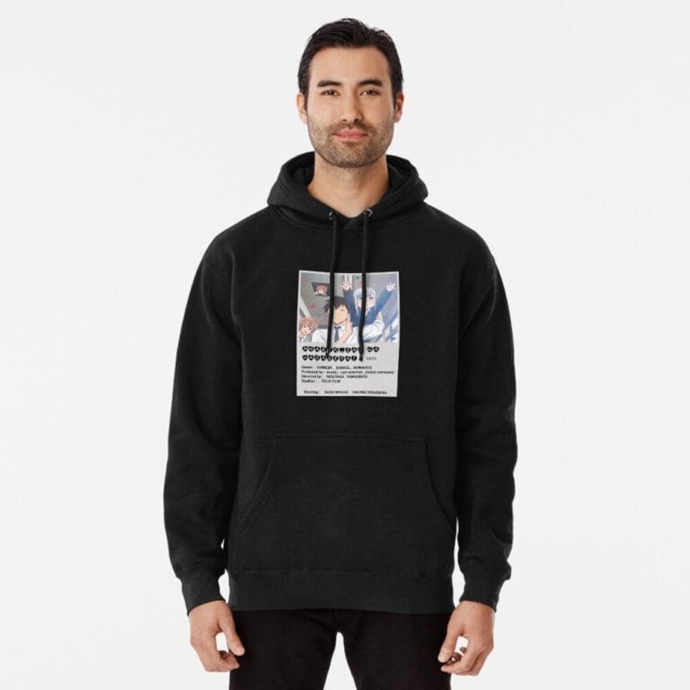 ANIME Boys hoodie – Unisex Casual Concert Pullover for Men & Women with Letter Print