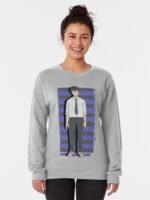 ANIME Boys Sweatshirt – Unisex Casual Concert Pullover for Men & Women with Letter Print