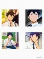 ANIME Boys hoodie – Unisex Casual Concert Pullover for Men & Women with Letter Print