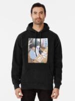 ANIME Boys hoodie – Unisex Casual Concert Pullover for Men & Women with Letter Print