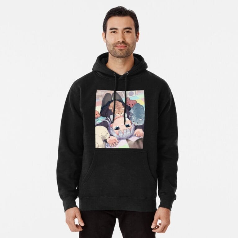 ANIME Boys hoodie – Unisex Casual Concert Pullover for Men & Women with Letter Print