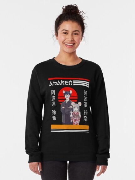 ANIME Boys Sweatshirt – Unisex Casual Concert Pullover for Men & Women with Letter Print