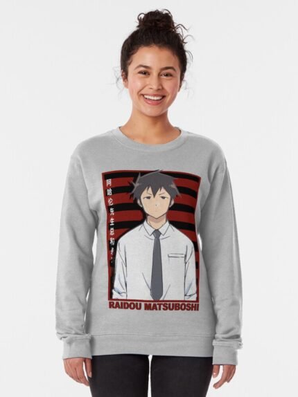 ANIME Boys Sweatshirt – Unisex Casual Concert Pullover for Men & Women with Letter Print