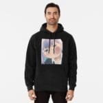 ANIME Boys hoodie – Unisex Casual Concert Pullover for Men & Women with Letter Print