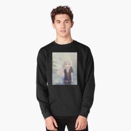 ANIME Boys Sweatshirt – Unisex Casual Concert Pullover for Men & Women with Letter Print