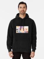 ANIME Boys hoodie – Unisex Casual Concert Pullover for Men & Women with Letter Print
