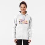 ANIME Boys hoodie – Unisex Casual Concert Pullover for Men & Women with Letter Print