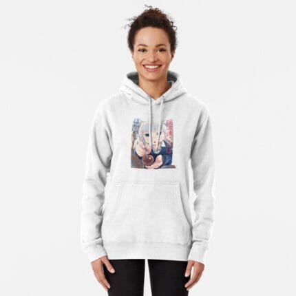 ANIME Boys hoodie – Unisex Casual Concert Pullover for Men & Women with Letter Print