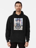 ANIME Boys hoodie – Unisex Casual Concert Pullover for Men & Women with Letter Print