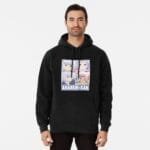 ANIME Boys hoodie – Unisex Casual Concert Pullover for Men & Women with Letter Print