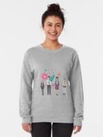 ANIME Boys Sweatshirt – Unisex Casual Concert Pullover for Men & Women with Letter Print