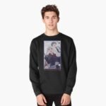 ANIME Boys Sweatshirt – Unisex Casual Concert Pullover for Men & Women with Letter Print