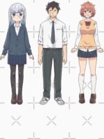 ANIME Boys tshirts – Unisex Casual Concert Pullover for Men & Women with Letter Print