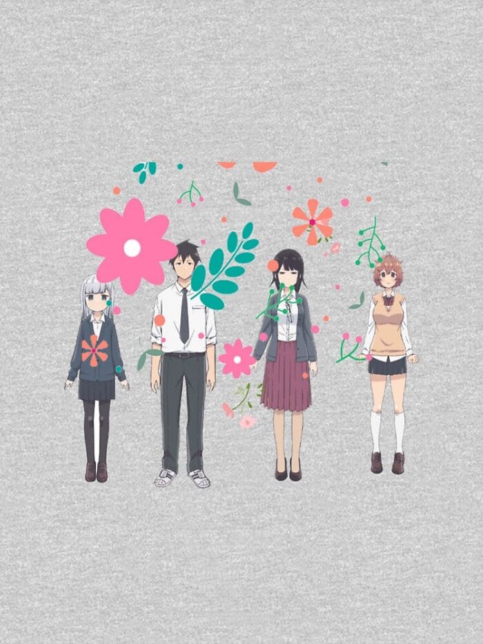 ANIME Boys Sweatshirt – Unisex Casual Concert Pullover for Men & Women with Letter Print