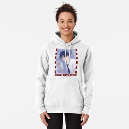 ANIME Boys hoodie – Unisex Casual Concert Pullover for Men & Women with Letter Print