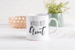 AUNT -Boys-Mugs-Men-Women-Concert-Letters-Coffee-Mug-Casual