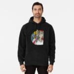 ANIME Boys hoodie – Unisex Casual Concert Pullover for Men & Women with Letter Print