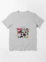 ANIME Boys tshirts – Unisex Casual Concert Pullover for Men & Women with Letter Print