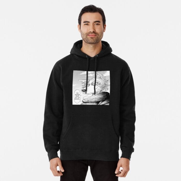 ANIME Boys hoodie – Unisex Casual Concert Pullover for Men & Women with Letter Print