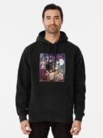 ANIME Boys hoodie – Unisex Casual Concert Pullover for Men & Women with Letter Print