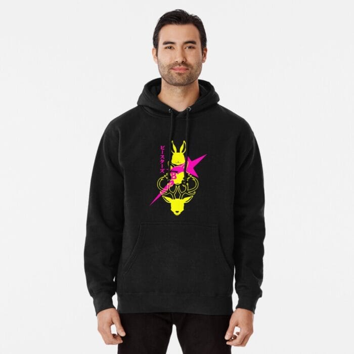 ANIME Boys hoodie – Unisex Casual Concert Pullover for Men & Women with Letter Print