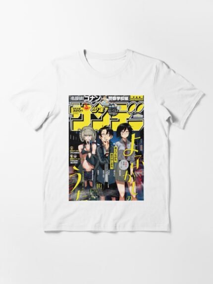 ANIME Boys tshirts – Unisex Casual Concert Pullover for Men & Women with Letter Print