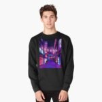 ANIME Boys Sweatshirt – Unisex Casual Concert Pullover for Men & Women with Letter Print