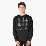 ANIME Boys Sweatshirt – Unisex Casual Concert Pullover for Men & Women with Letter Print