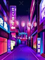 ANIME Boys tshirts – Unisex Casual Concert Pullover for Men & Women with Letter Print