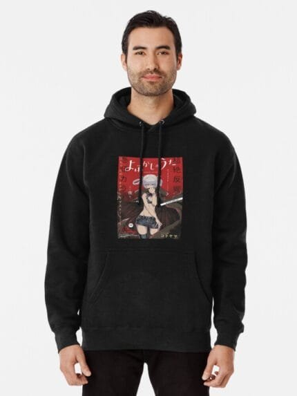 ANIME Boys hoodie – Unisex Casual Concert Pullover for Men & Women with Letter Print