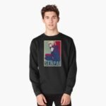 ANIME Boys Sweatshirt – Unisex Casual Concert Pullover for Men & Women with Letter Print