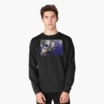ANIME Boys Sweatshirt – Unisex Casual Concert Pullover for Men & Women with Letter Print