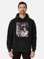 ANIME Boys hoodie – Unisex Casual Concert Pullover for Men & Women with Letter Print