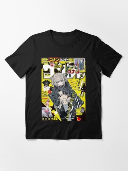 ANIME Boys tshirts – Unisex Casual Concert Pullover for Men & Women with Letter Print