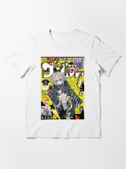 ANIME Boys tshirts – Unisex Casual Concert Pullover for Men & Women with Letter Print