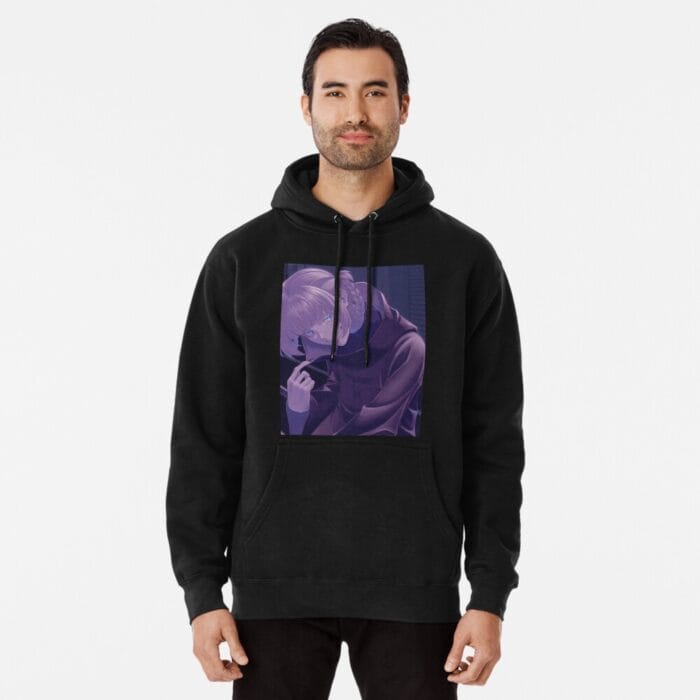 ANIME Boys hoodie – Unisex Casual Concert Pullover for Men & Women with Letter Print