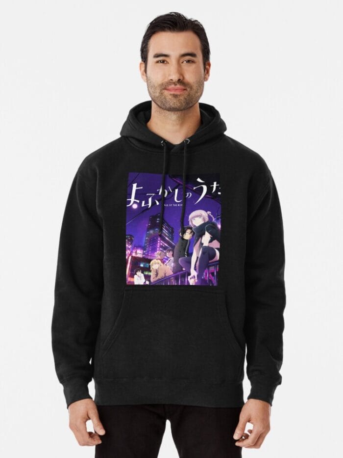 ANIME Boys hoodie – Unisex Casual Concert Pullover for Men & Women with Letter Print