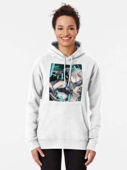 ANIME Boys hoodie – Unisex Casual Concert Pullover for Men & Women with Letter Print