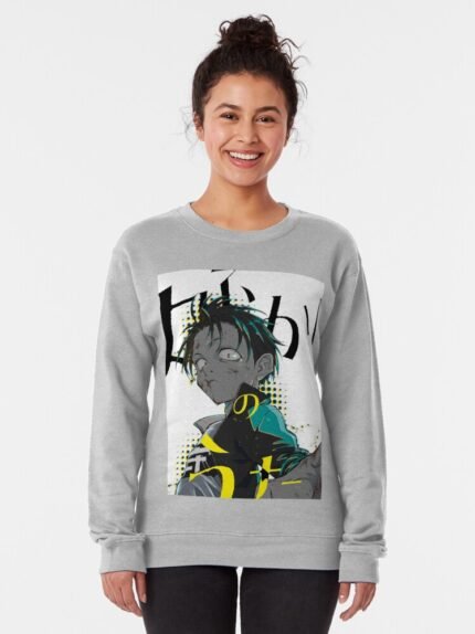 ANIME Boys Sweatshirt – Unisex Casual Concert Pullover for Men & Women with Letter Print