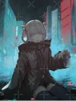 ANIME Boys hoodie – Unisex Casual Concert Pullover for Men & Women with Letter Print