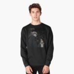 ANIME Boys Sweatshirt – Unisex Casual Concert Pullover for Men & Women with Letter Print