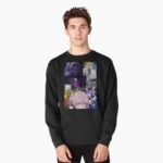 ANIME Boys Sweatshirt – Unisex Casual Concert Pullover for Men & Women with Letter Print[';