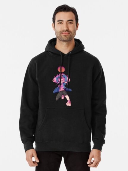 ANIME Boys hoodie – Unisex Casual Concert Pullover for Men & Women with Letter Print