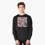 ANIME Boys Sweatshirt – Unisex Casual Concert Pullover for Men & Women with Letter Print